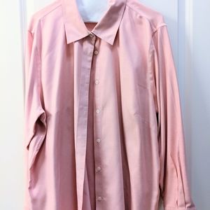 Talbot's Wrinkle Free Blouse on Pink Size 18W